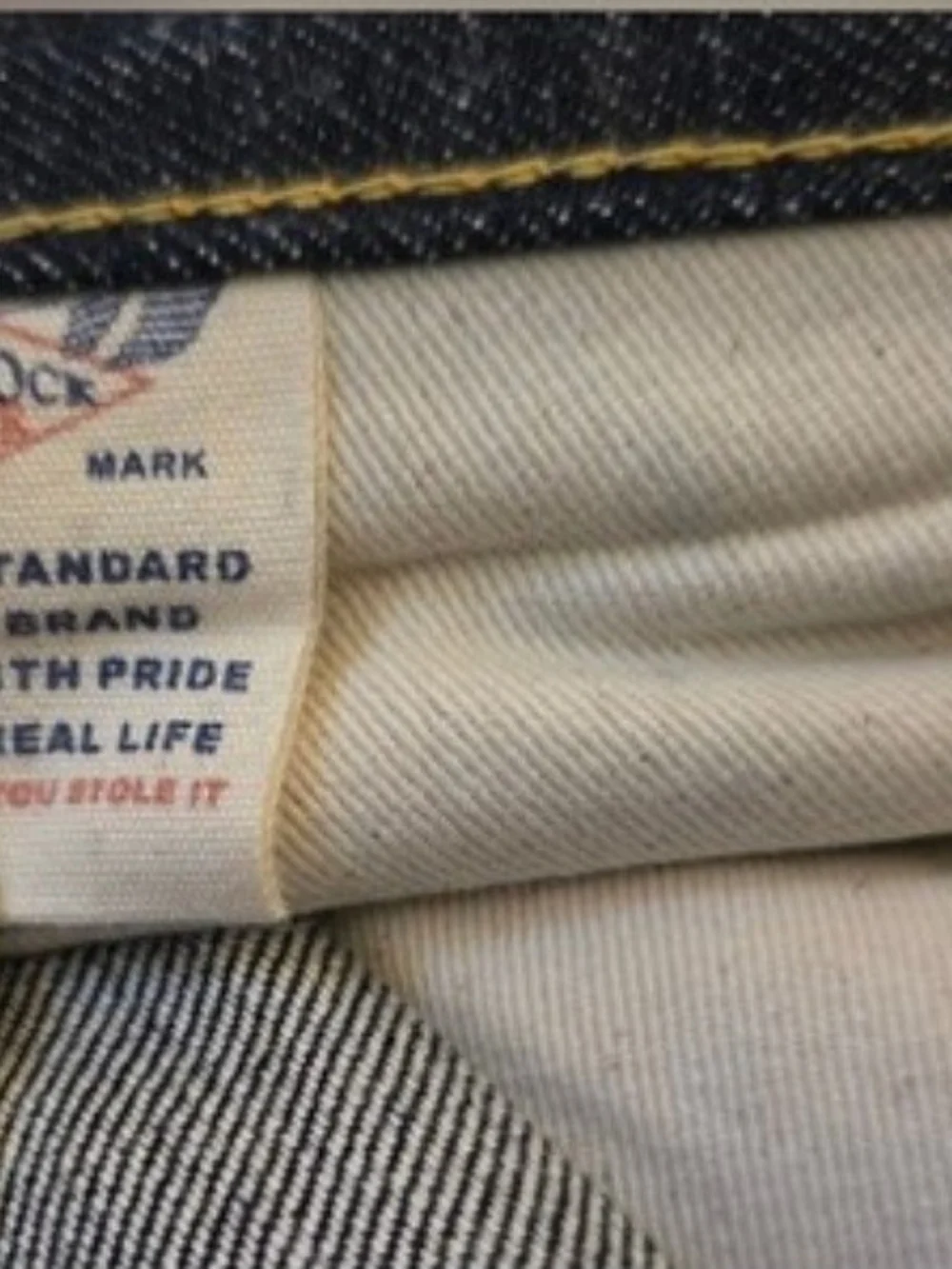 Men's Dark Blue Denim Jeans - Classic Straight Fit